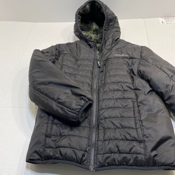 Eddie Bauer Jackets & Coats Eddie Bauer Boys Hooded Reversible Coat